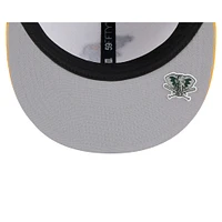 Men's New Era Green/Gold Athletics 2025 MLB Clubhouse 59FIFTY Fitted Hat