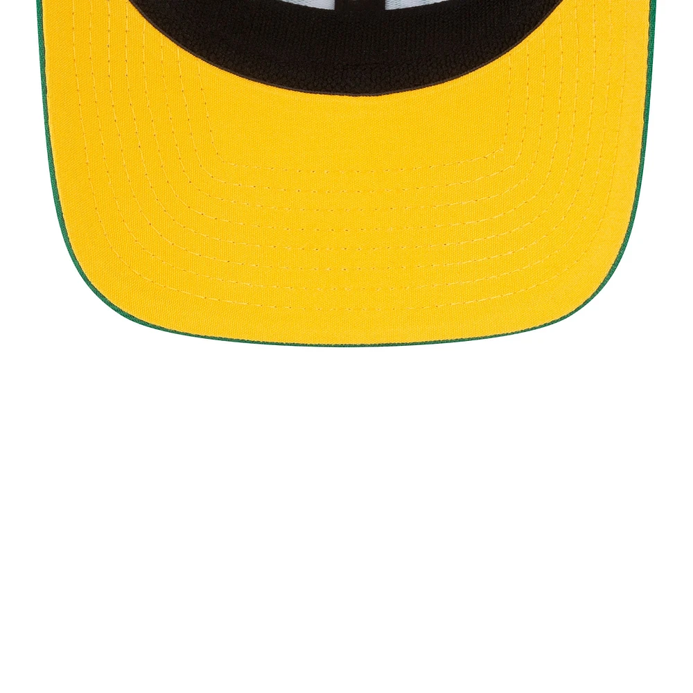 Men's New Era Green/White Athletics 2023 On-Field Batting Practice 39THIRTY Flex Hat