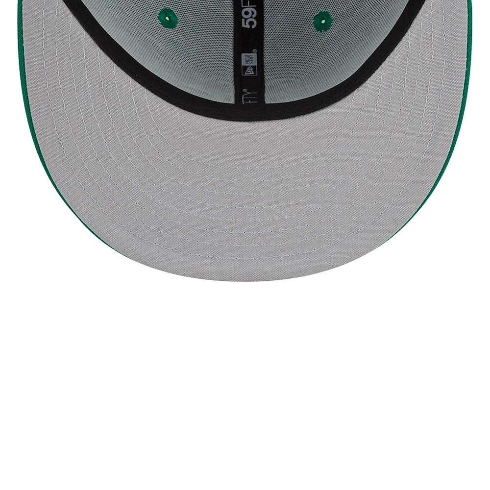 Men's New Era Green Athletics 2023 Batting Practice 59FIFTY Fitted Hat