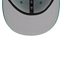 Men's New Era Green Athletics 2023 Batting Practice 59FIFTY Fitted Hat