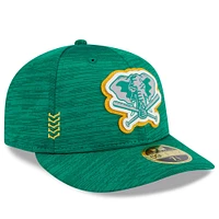 Men's New Era Athletics 2024 Clubhouse Low Profile 59FIFTY Fitted Hat