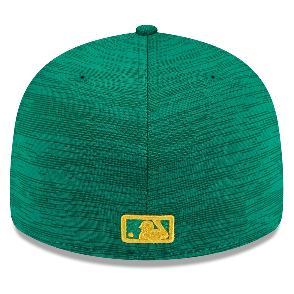 Men's New Era Athletics 2024 Clubhouse Low Profile 59FIFTY Fitted Hat