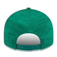 Men's New Era Green Athletics 2024 Clubhouse Low Profile 9FIFTY Snapback Hat