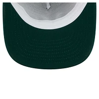 Men's New Era  Green Athletics 9FIFTY A-Frame Trucker Snapback Hat