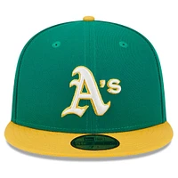 Men's New Era Green Athletics Big League Chew Team 59FIFTY Fitted Hat