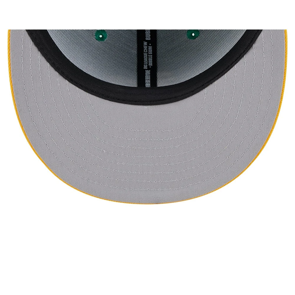 Men's New Era Green Athletics Big League Chew Team 59FIFTY Fitted Hat