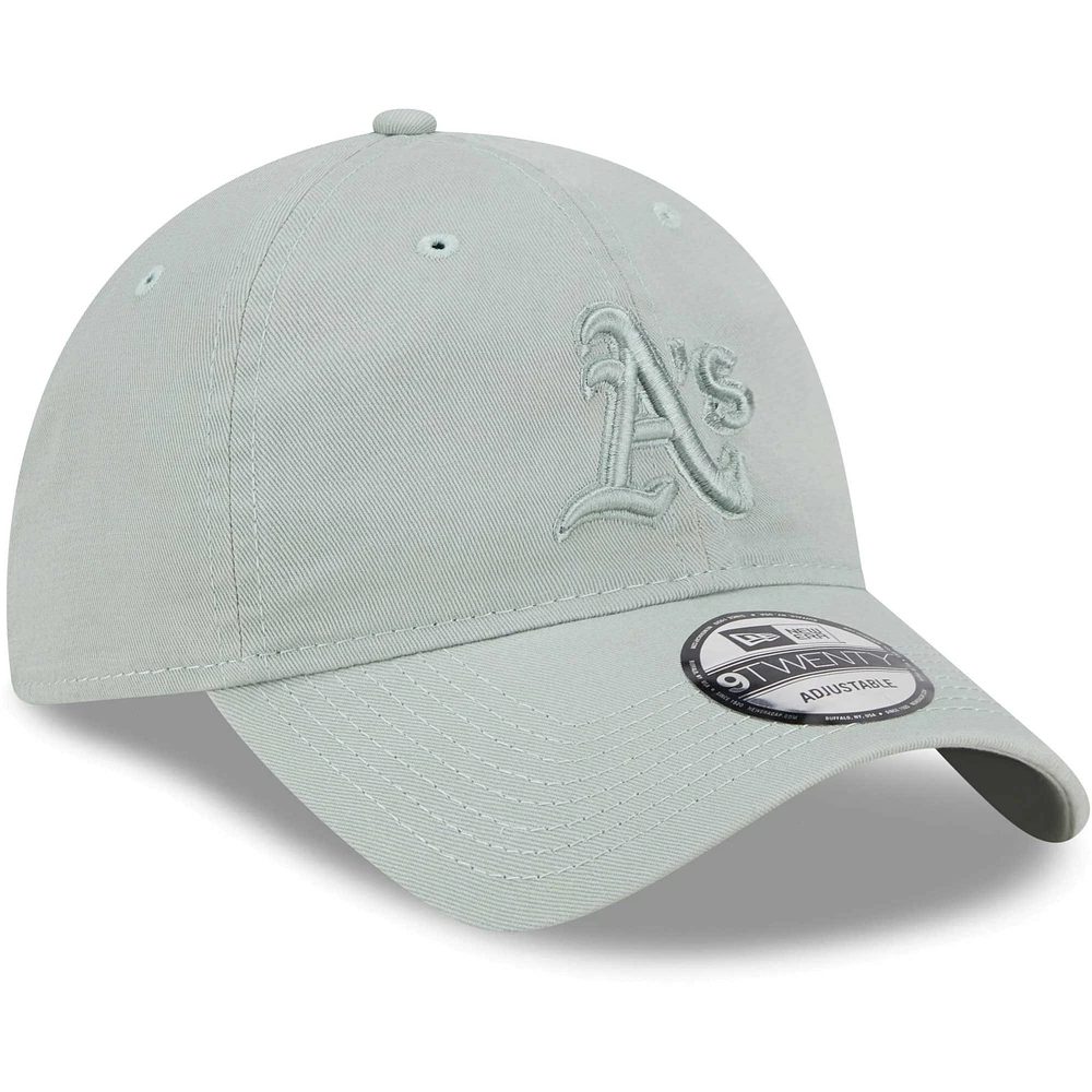 Men's New Era Green Athletics Color Pack 9TWENTY Adjustable Hat