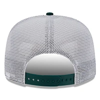 Men's New Era Green Athletics Court Sport 9FIFTY Snapback Hat