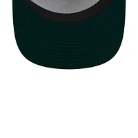 Men's New Era Green Athletics Court Sport 9FIFTY Snapback Hat