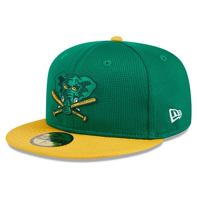 Casquette ajustée 59FIFTY Athletics 2024 de New Era pour homme
