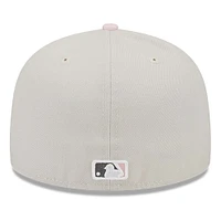 Men's New Era Khaki Athletics 2023 Mother's Day On-Field 59FIFTY Fitted Hat