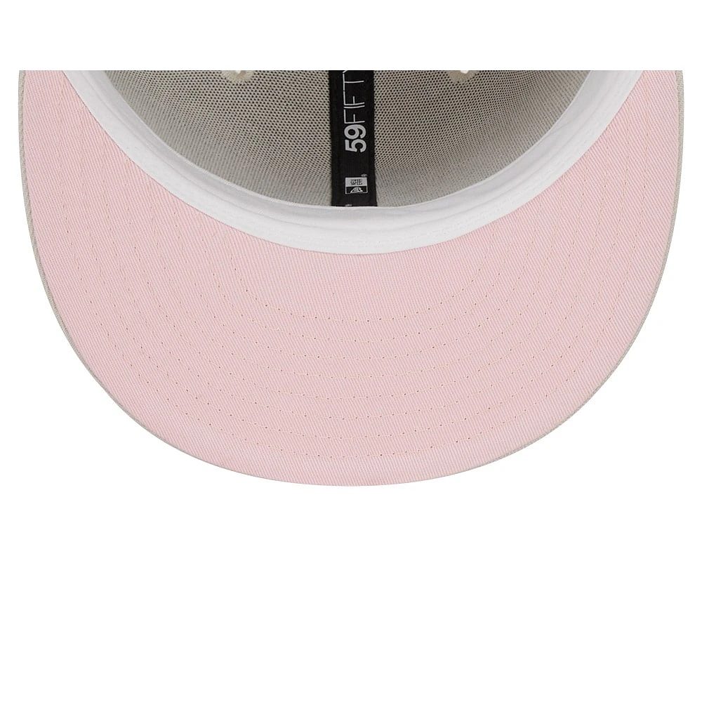 Men's New Era Khaki Athletics 2023 Mother's Day On-Field 59FIFTY Fitted Hat