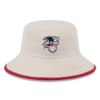 Men's New Era Khaki Athletics 2024 Fourth of July Bucket Hat
