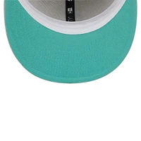 Men's New Era Khaki Athletics Stone Mist 59FIFTY Fitted Hat
