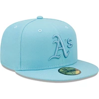 Casquette ajustée 59FIFTY Athletics bleu clair pour homme de New Era