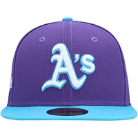 Men's New Era Purple Athletics Vice 59FIFTY Fitted Hat