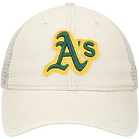 Men's New Era Stone Athletics Game Day 9TWENTY Adjustable Trucker Hat