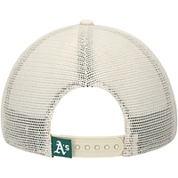 Men's New Era Stone Athletics Game Day 9TWENTY Adjustable Trucker Hat