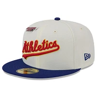 Men's New Era White Athletics Big League Chew Original 59FIFTY Fitted Hat