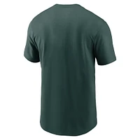 Men's Nike Green Athletics Fuse Wordmark T-Shirt