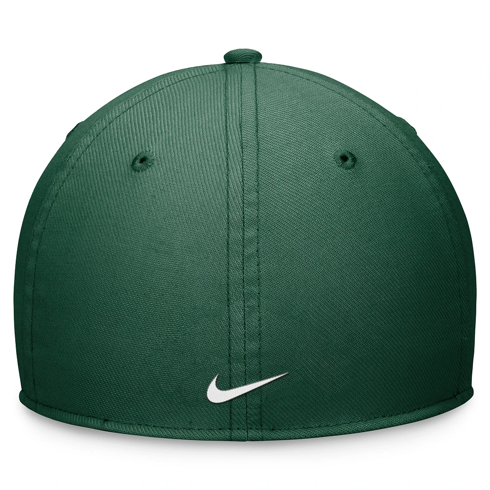 Men's Nike Green Athletics Performance Flex Hat