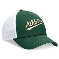 Men's Nike Green Athletics Wordmark Adjustable Trucker Hat