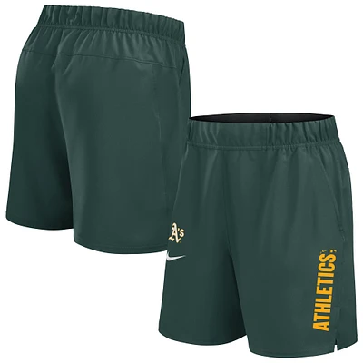 Short Nike Athletics tissé Victory Performance vert pour homme