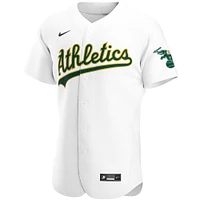 Men's Nike White Athletics Home Authentic Team Jersey