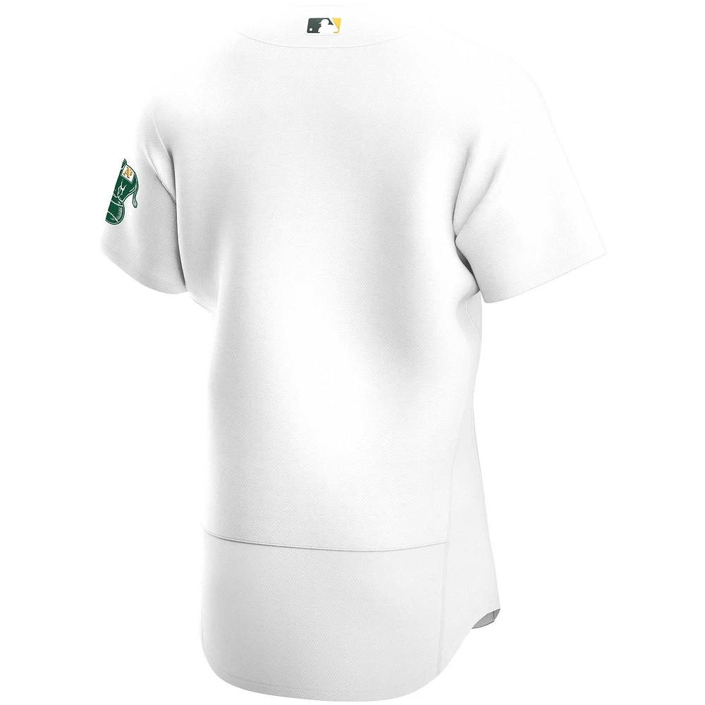 Men's Nike White Athletics Home Authentic Team Jersey