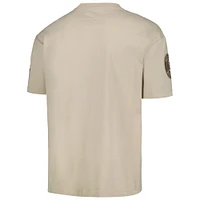 Men's Pro Standard Cream Athletics Neutral Drop Shoulder T-Shirt