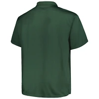 Polo Birdseye vert d'athlétisme pour homme Profile