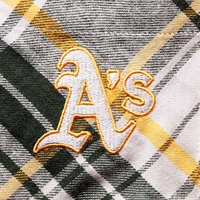 Women's Concepts Sport Green/Gold Athletics Accolade Flannel Nightshirt