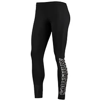 Women's G-III 4Her by Carl Banks Black Athletics Stadium Lightweight Leggings