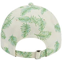 Women's New Era White Athletics Palms 9TWENTY Adjustable Hat