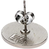 Women's WinCraft Athletics Round Post Earrings