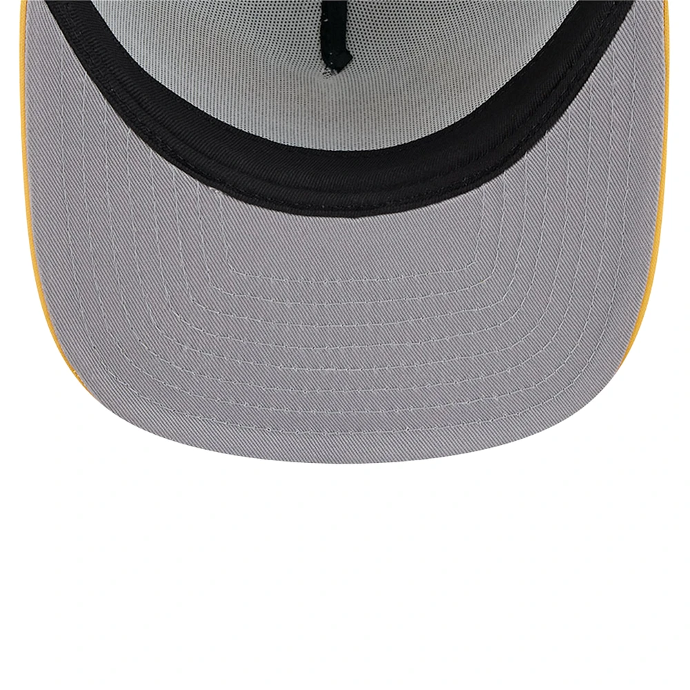 Youth New Era  White Athletics Retro 9FIFTY Snapback Hat