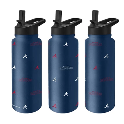Bouteille de boisson rafraîchissante Steep and Repeat de 34 oz des Braves d'Atlanta