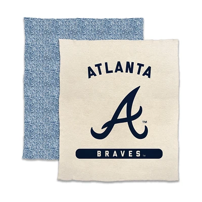 Couverture Luxe Dreams 50" x 60" des Braves d'Atlanta