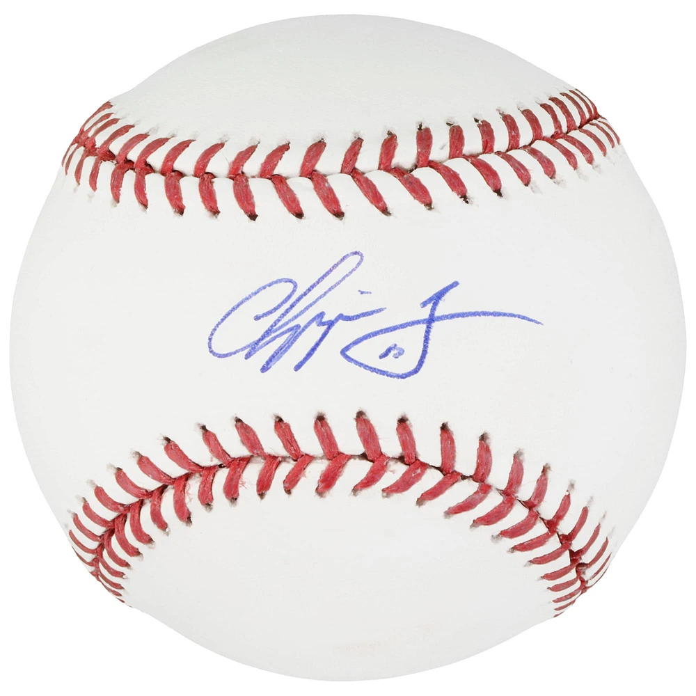 Casquette de baseball autographiée par Chipper Jones des Braves d'Atlanta