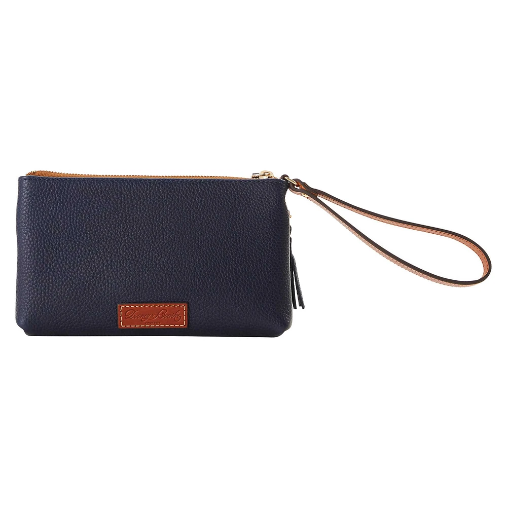 Dooney & Bourke Atlanta Braves Infield Double-Zip Wristlet