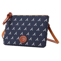 Dooney & Bourke Atlanta Braves Top Zip Crossbody Purse