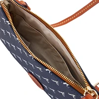 Dooney & Bourke Atlanta Braves Top Zip Crossbody Purse