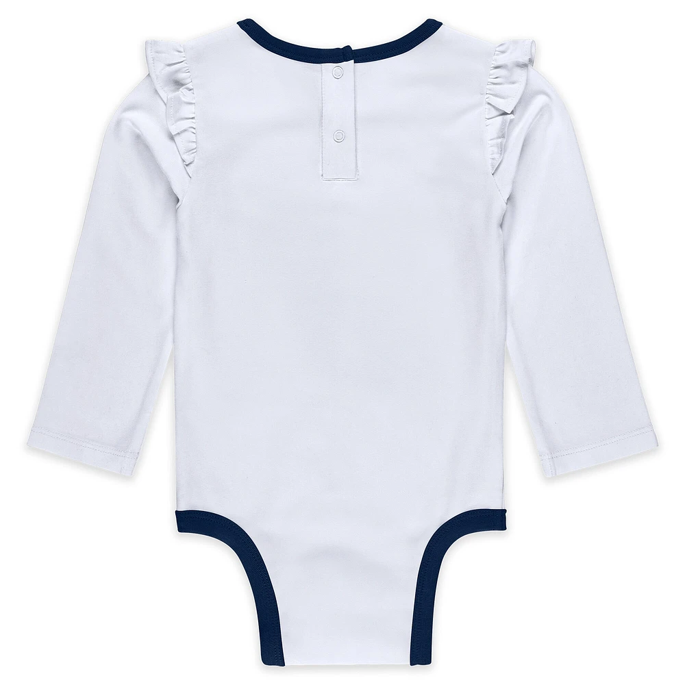 Girls Newborn & Infant WEAR by Erin Andrews Atlanta Braves Three-Piece Tutu Set