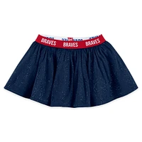 Girls Newborn & Infant WEAR by Erin Andrews Atlanta Braves Three-Piece Tutu Set