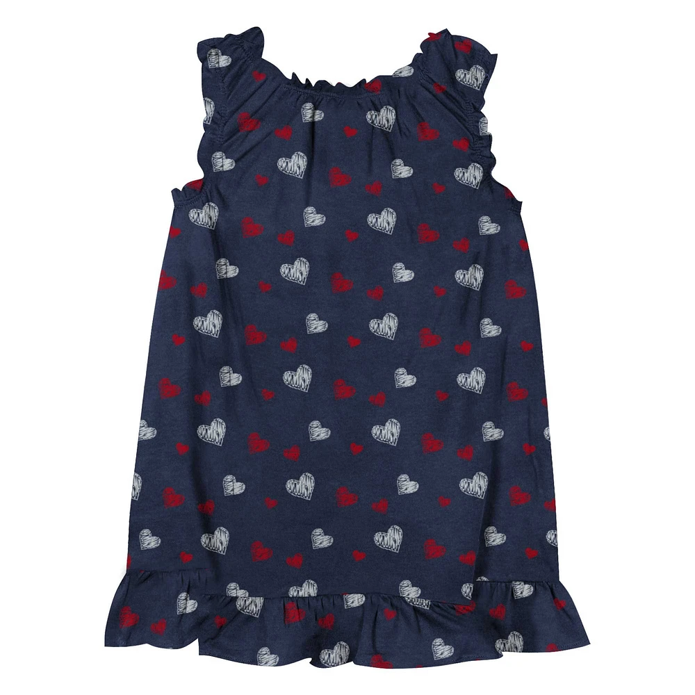Ensemble débardeur et housse Minnie's Bow des Atlanta Braves pour bébé, paquet de 2