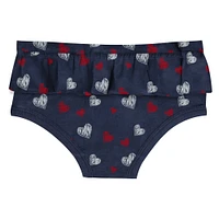 Ensemble débardeur et housse Minnie's Bow des Atlanta Braves pour bébé, paquet de 2