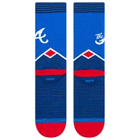 Chaussettes Homme Stance Royal Blue Atlanta Braves 2023 MLB City Connect Crew