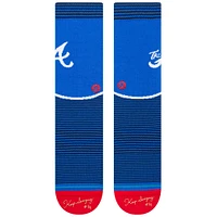 Chaussettes Homme Stance Royal Blue Atlanta Braves 2023 MLB City Connect Crew