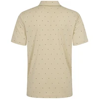 Men's Levelwear  Cream Atlanta Braves Vision Polo
