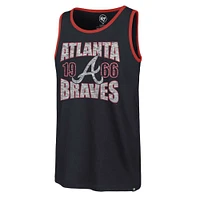 Men's '47 Navy Atlanta Braves Upload Franklin Tank Top